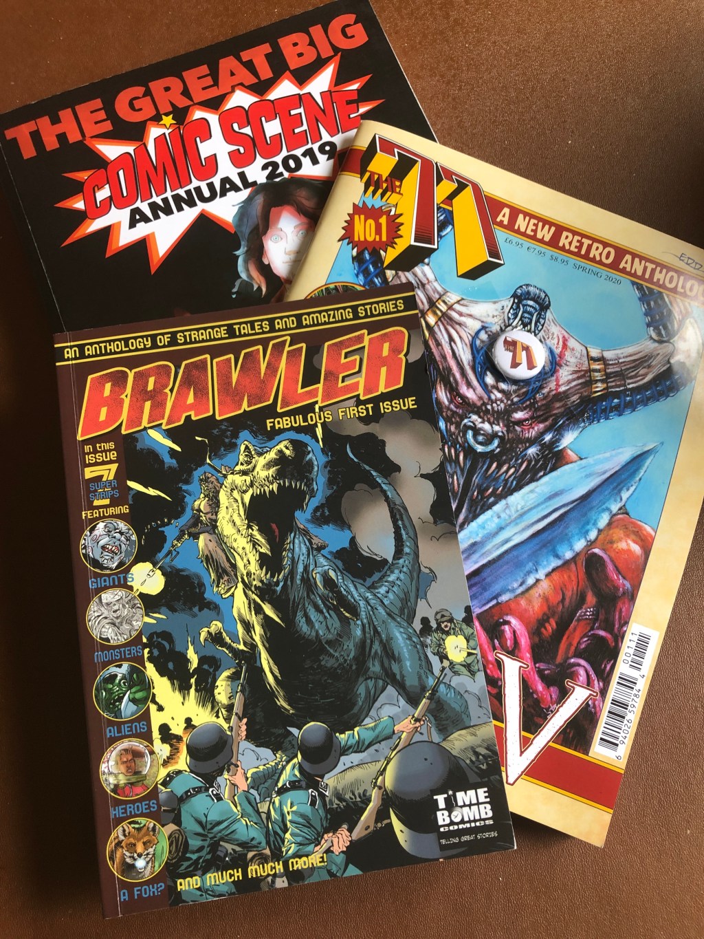 Let’s talk anthology – as Pat Mills unveils SpaceWarp cover, we preview Shift and The 77 is&nbsp;released