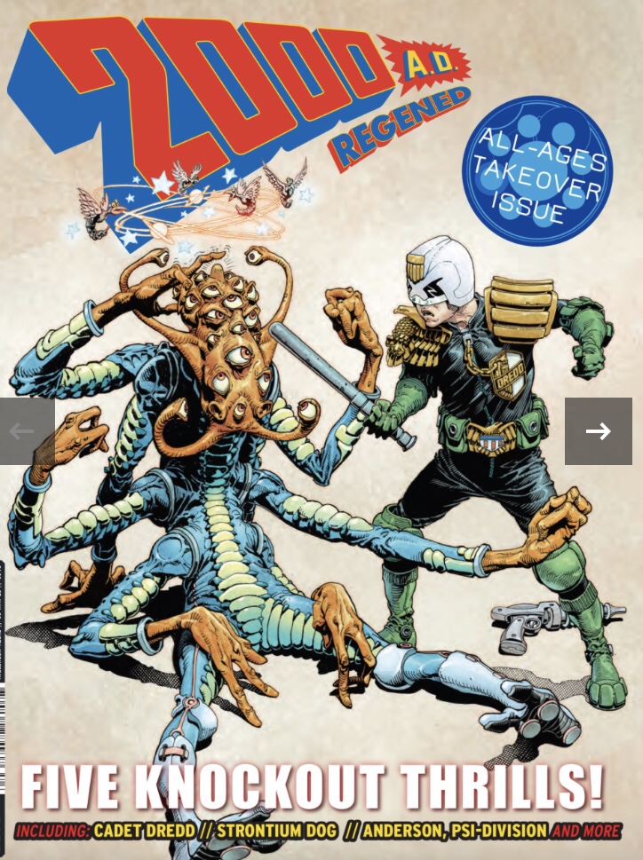 Regened Two 2020 out 27 May from&nbsp;2000AD