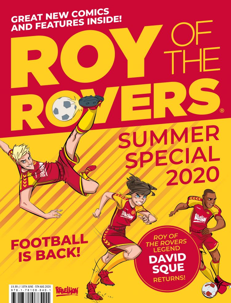 ComicScene Review – Roy of the Rovers Summer Special&nbsp;2020