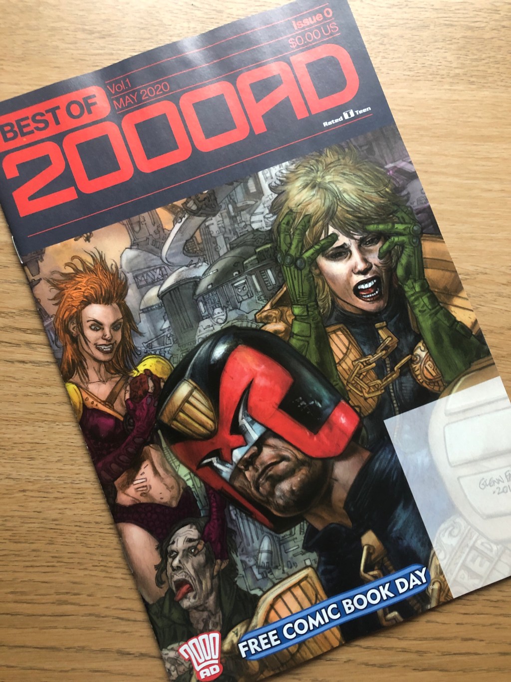 ComicScene Review: The Best of&nbsp;2000AD