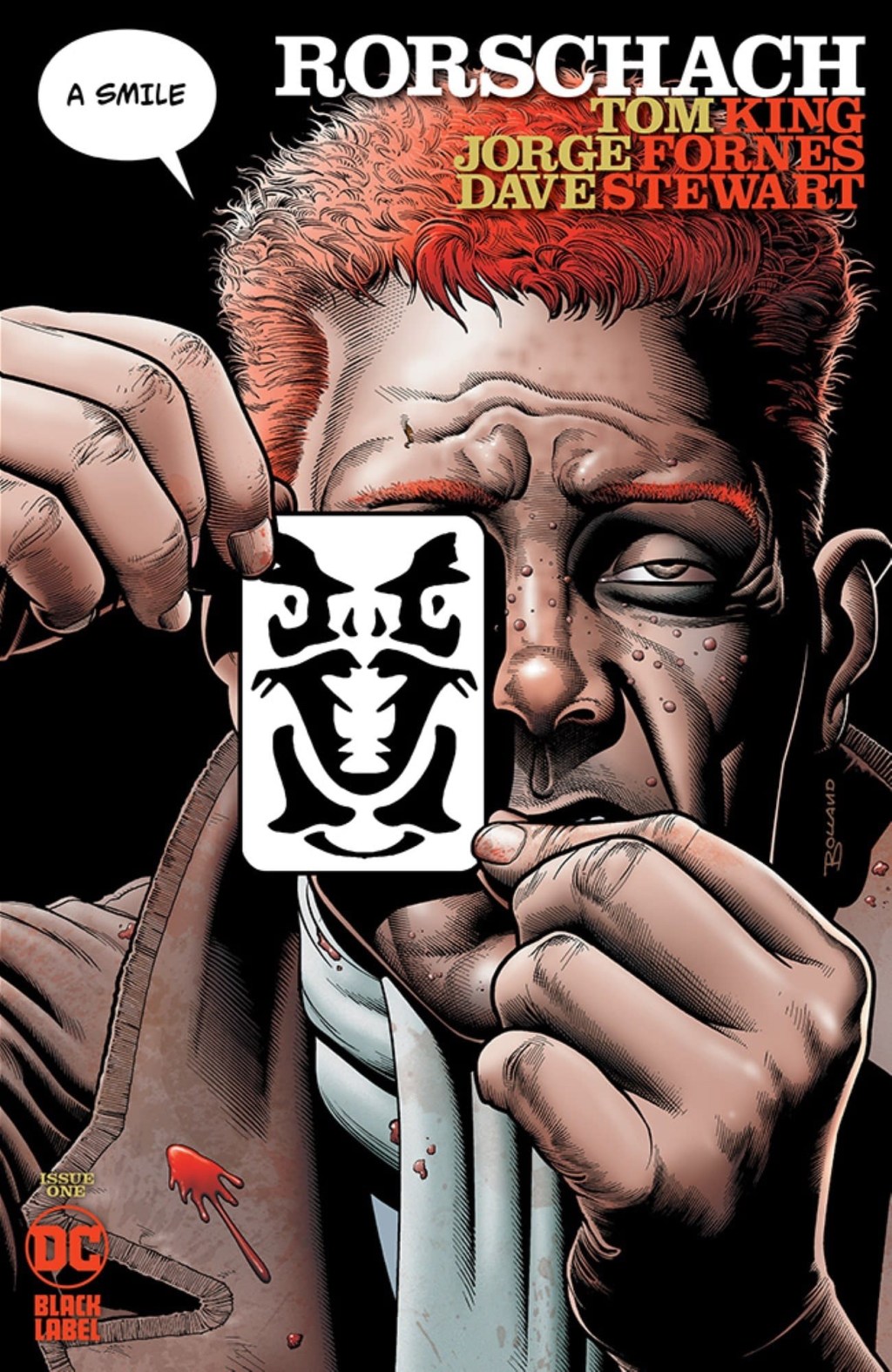 Bolland does Rorschach for Forbidden&nbsp;Planet