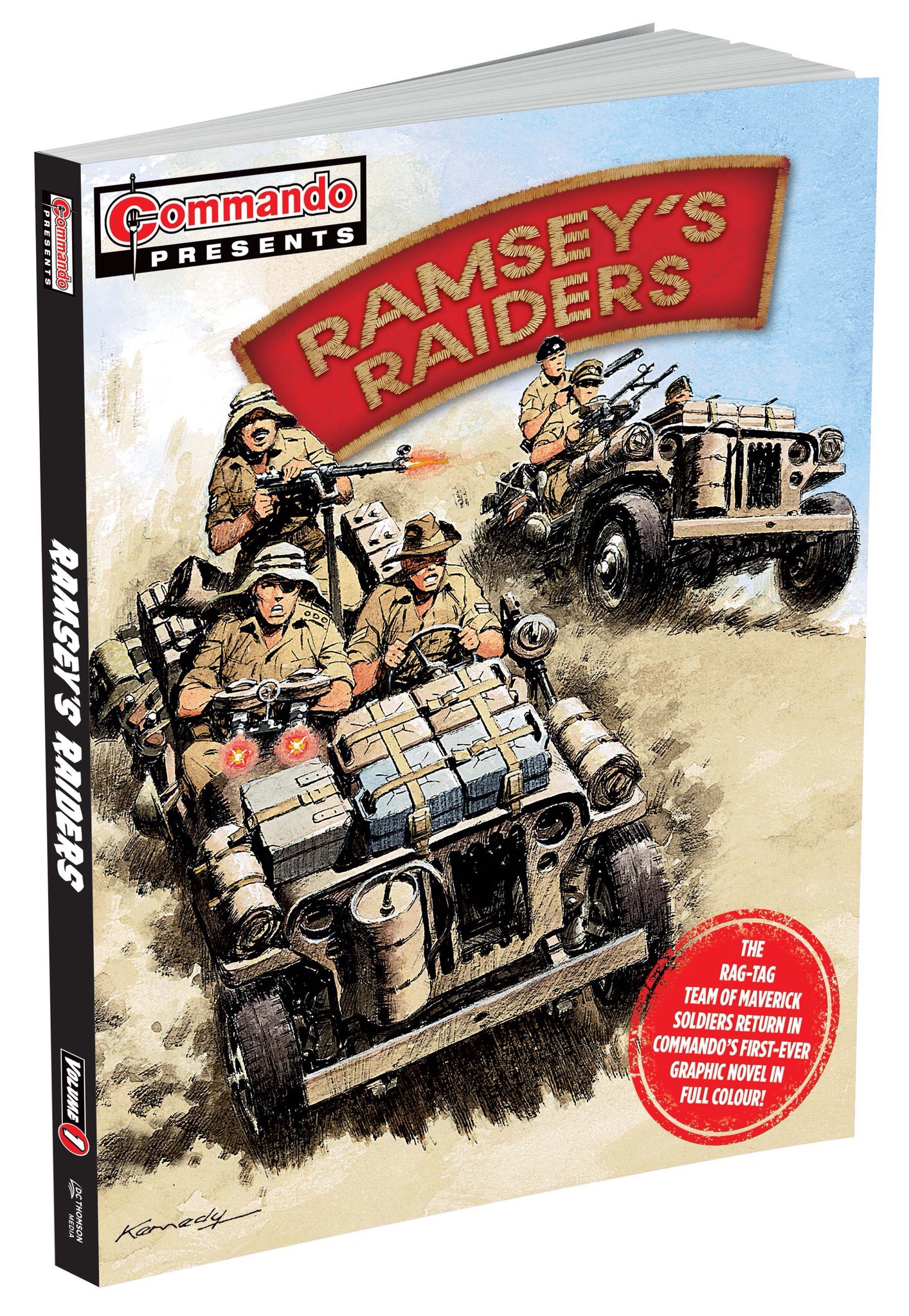 Commando presents Ramsey’s Raiders – in colour! – ComicScene comic shop
