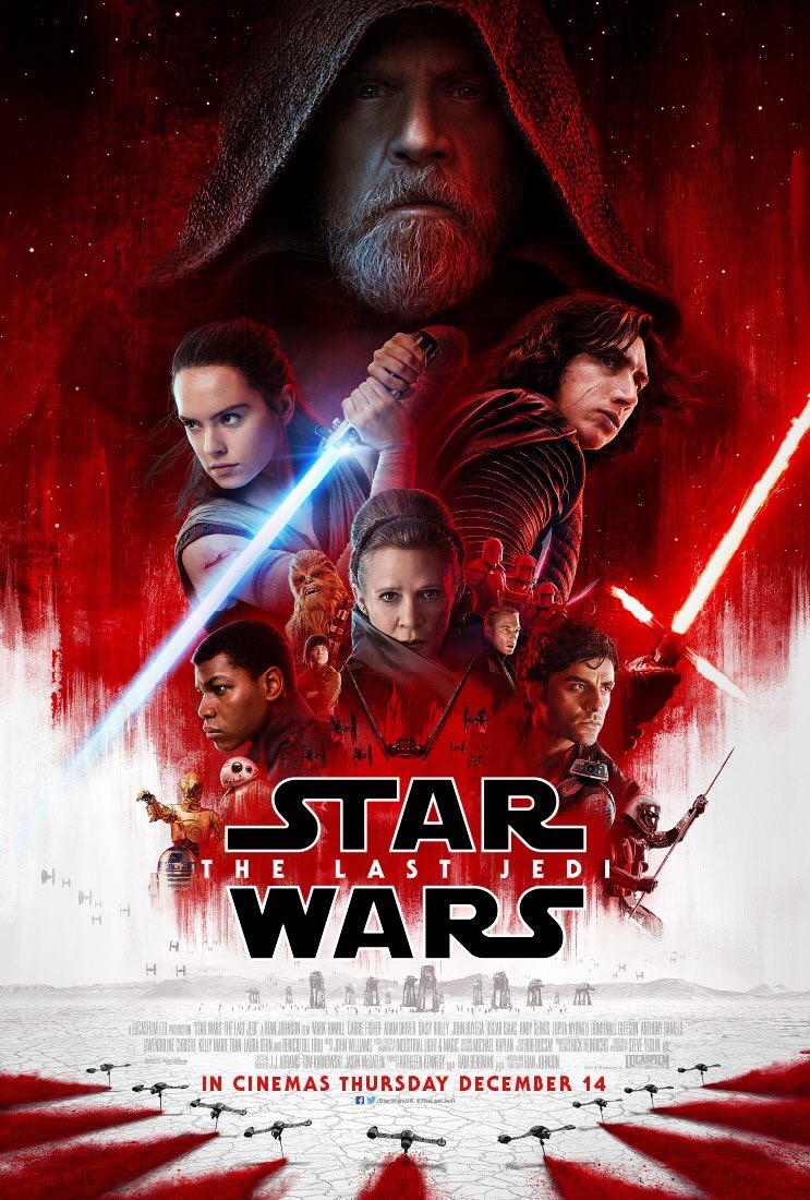 Star Wars Last Jedi trailer and poster&nbsp;unveiled