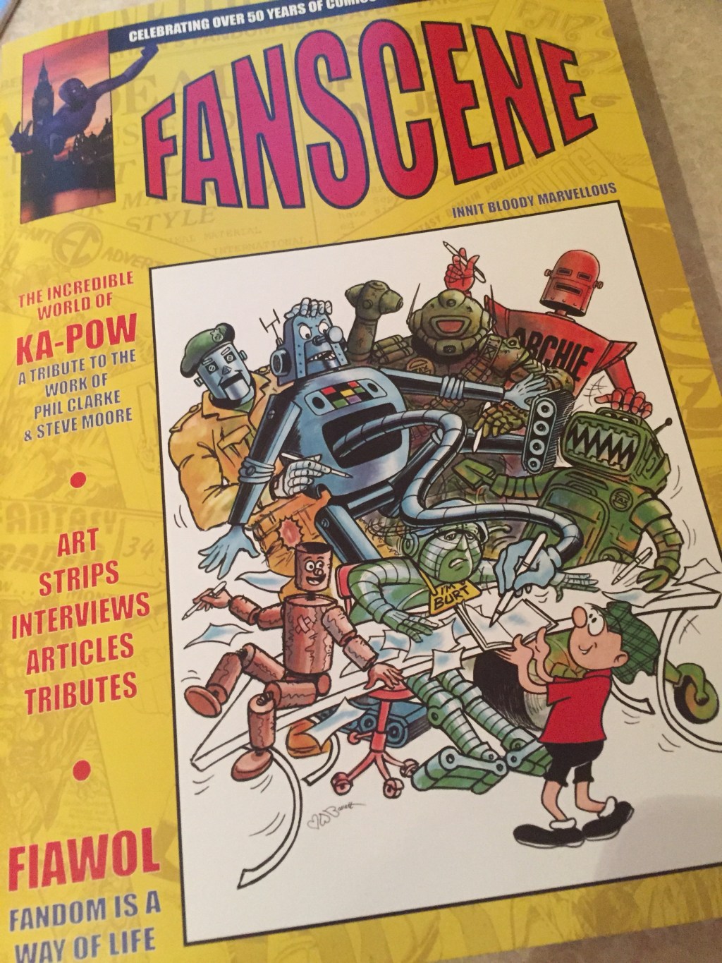 ComicsFlix publish limited edition ‘FanScene’ 328 page&nbsp;book