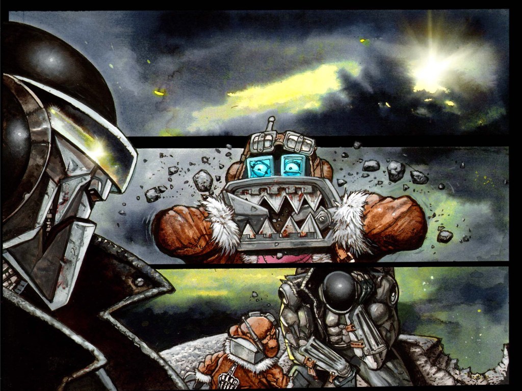 New Bisley art on 2000AD ‘Joe Pineapples’&nbsp;revealed