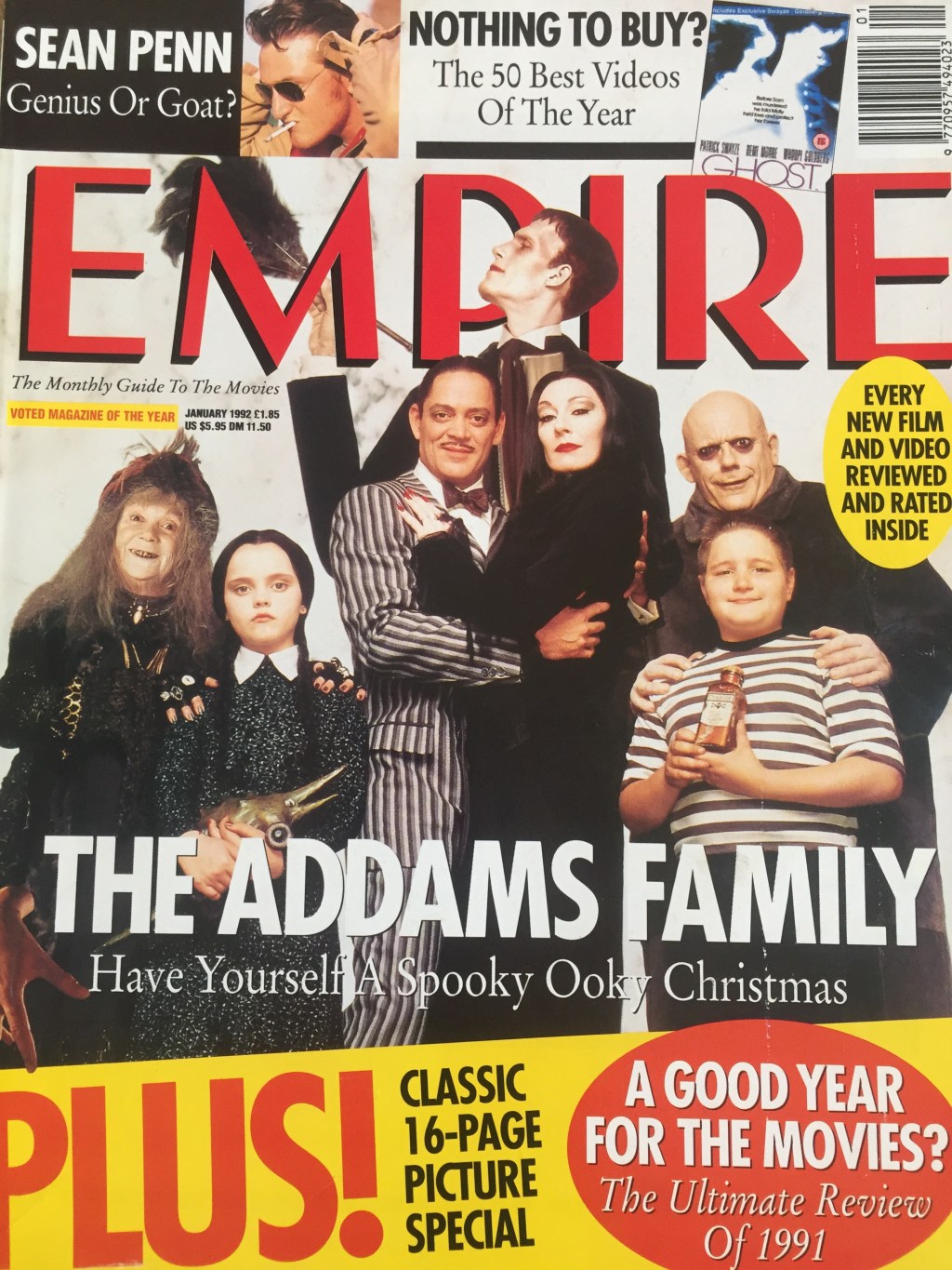 Jan 1992 – The Addams&nbsp;Family