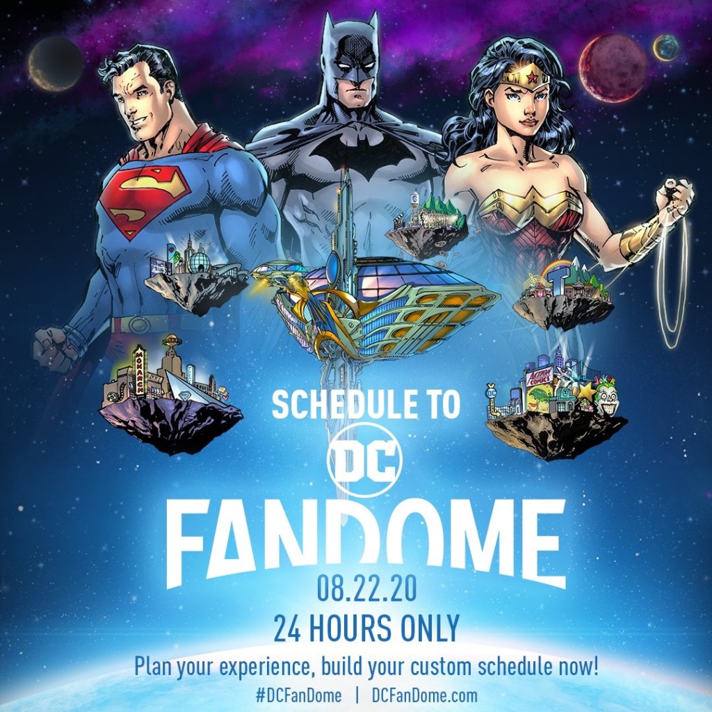DC Fandome Movie Schedule&nbsp;Released
