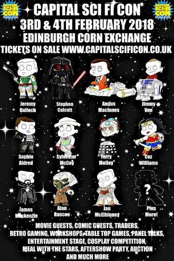 Doctor Who stars at Edinburgh Capital Sci-Fi&nbsp;Con
