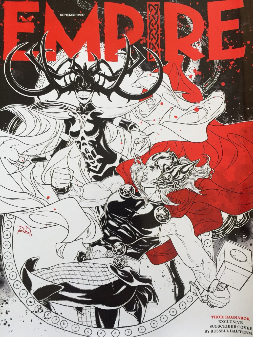 Thor – Empire cover&nbsp;star