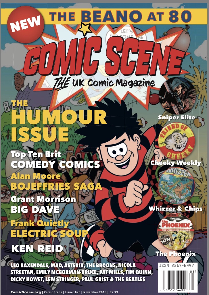 Comicscene Uk Issue 2 Contents Reveal Comicscene Magazine