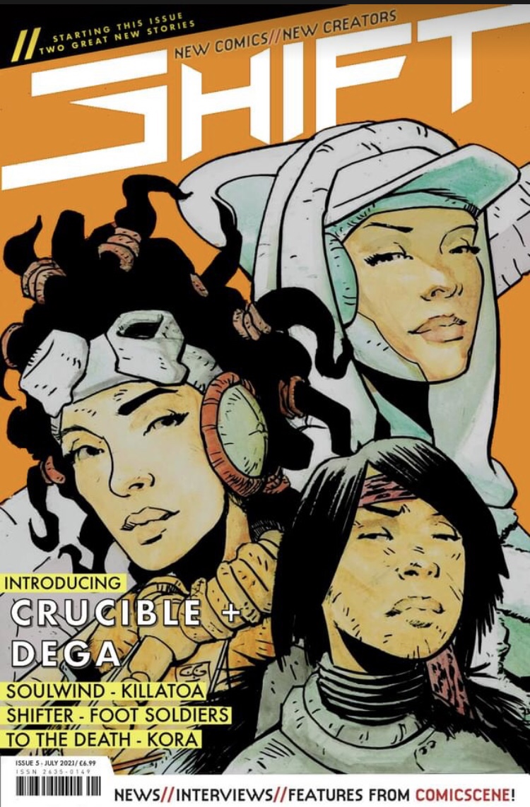 Shift Issue 5 cover&nbsp;reveal