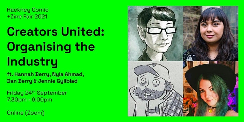 Organising the Comics Industry at Hackney Comic & Zine Festival and future comic&nbsp;events