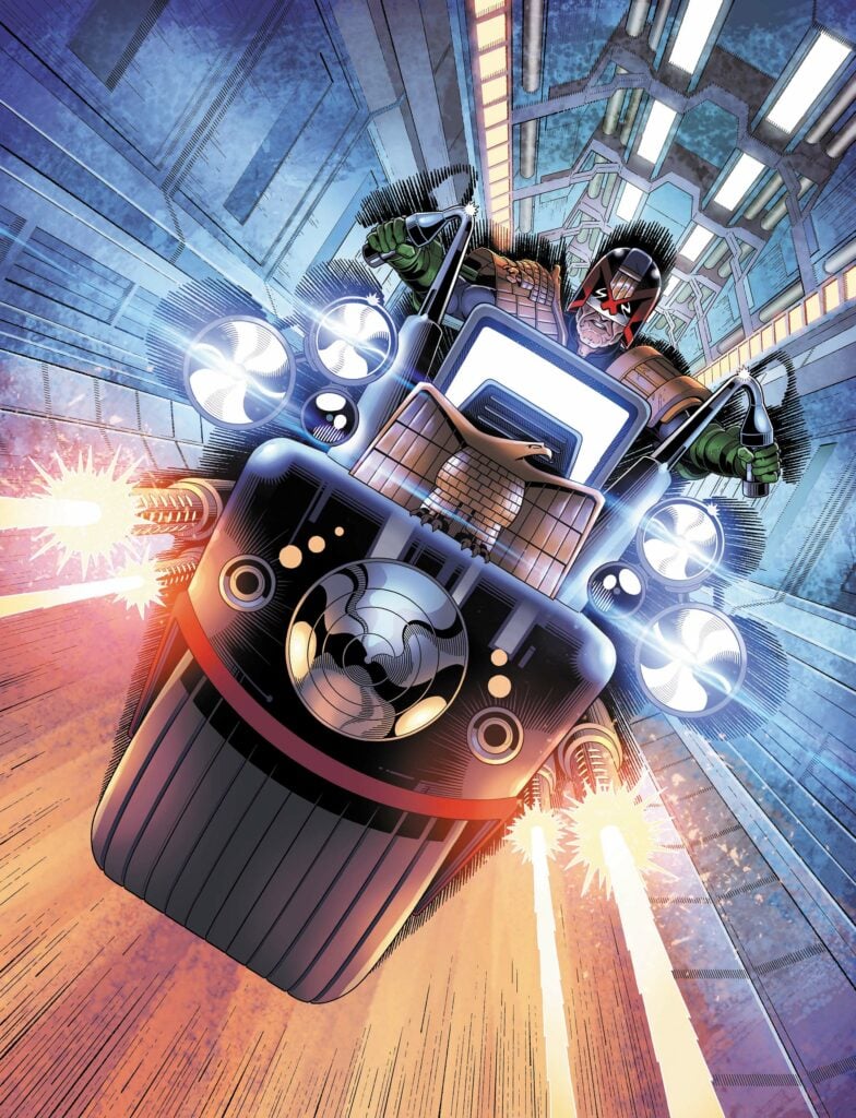 New Dredd Megazine Cover&nbsp;Revealed
