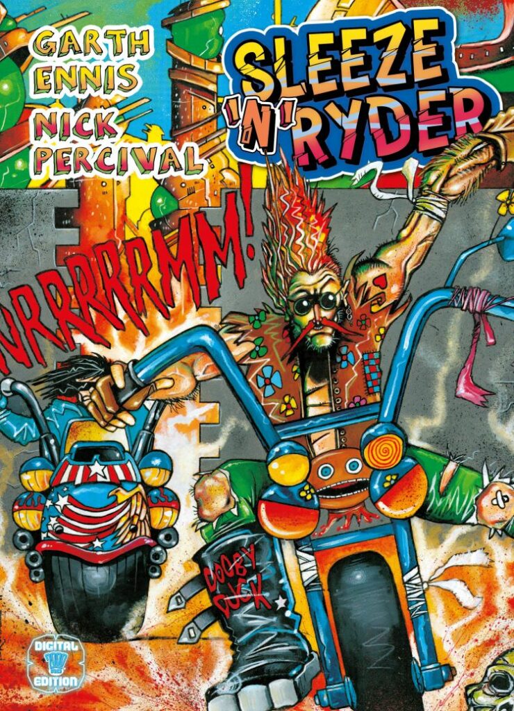 Sleeze ‘N’ Ryder from Judge Dredd Megazine : Comicscene&nbsp;Review