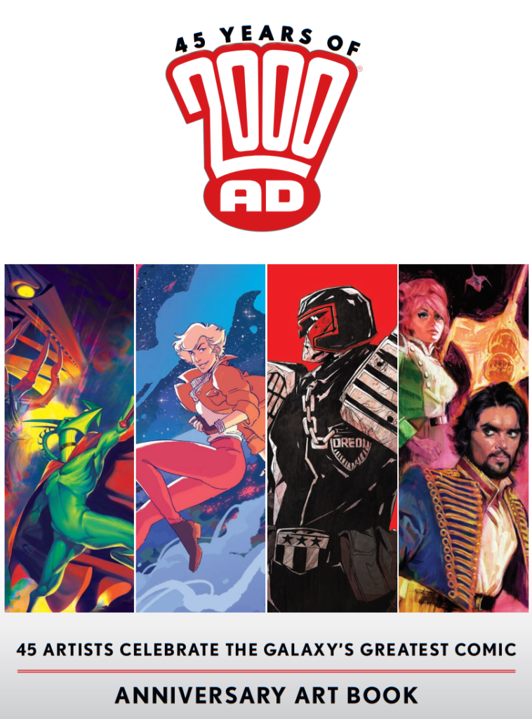 45 Years of 2000AD  : Anniversary Art Book : ComicScene&nbsp;Review