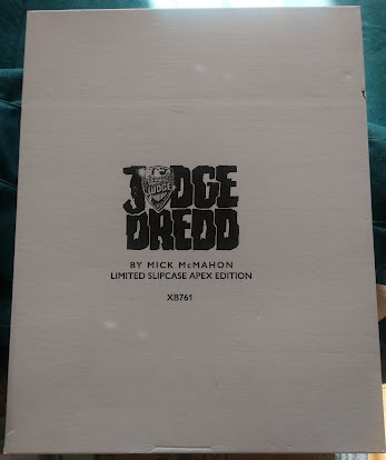 Comic Scene checks out the delayed and long awaited Judge Dredd by Mick McMahon Apex Edition