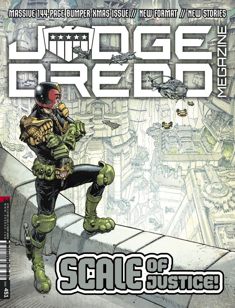 Judge Dredd Megazine 451 :ComicScene&nbsp;Review
