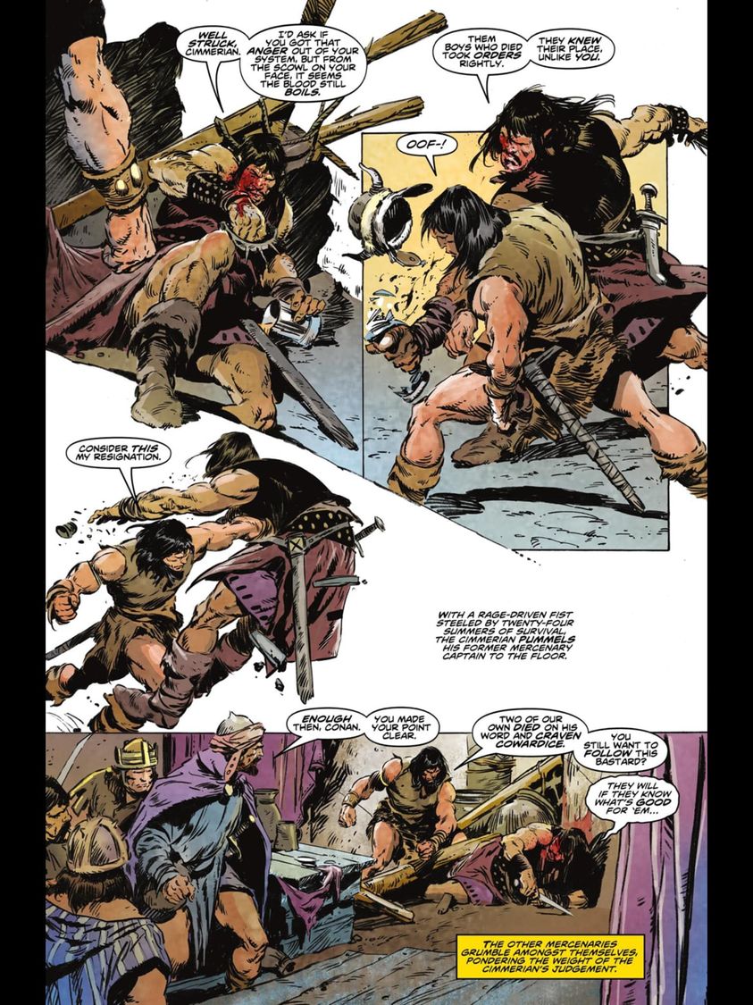 Tony Aloysius Amis Reviews Conan from&nbsp;Titan