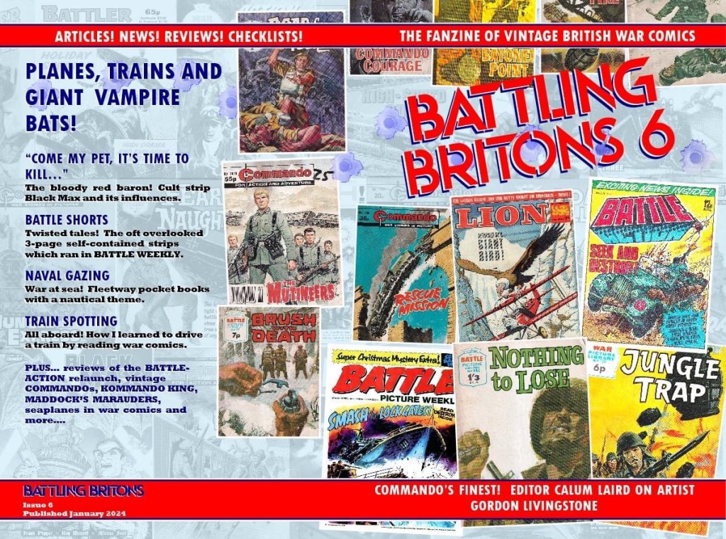 Battling Britons 6 Cover&nbsp;Preview