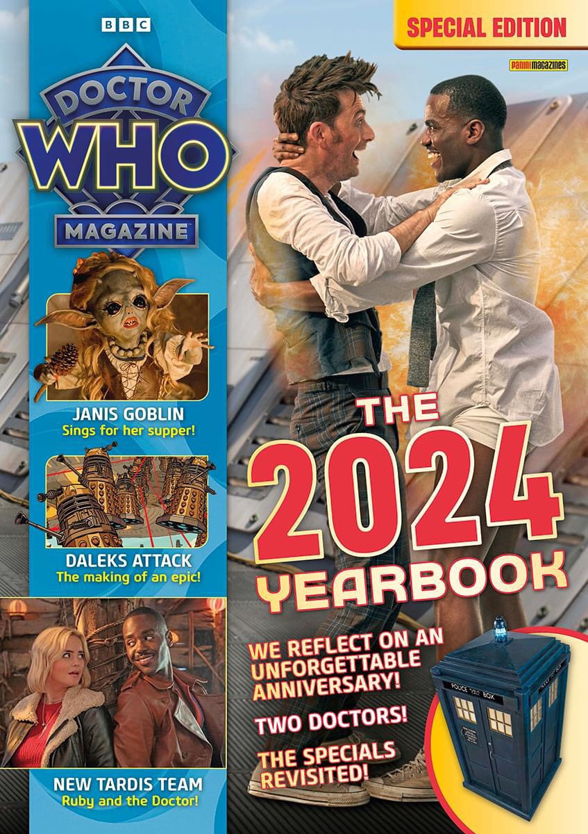 Doctor Who Yearbook out this&nbsp;week