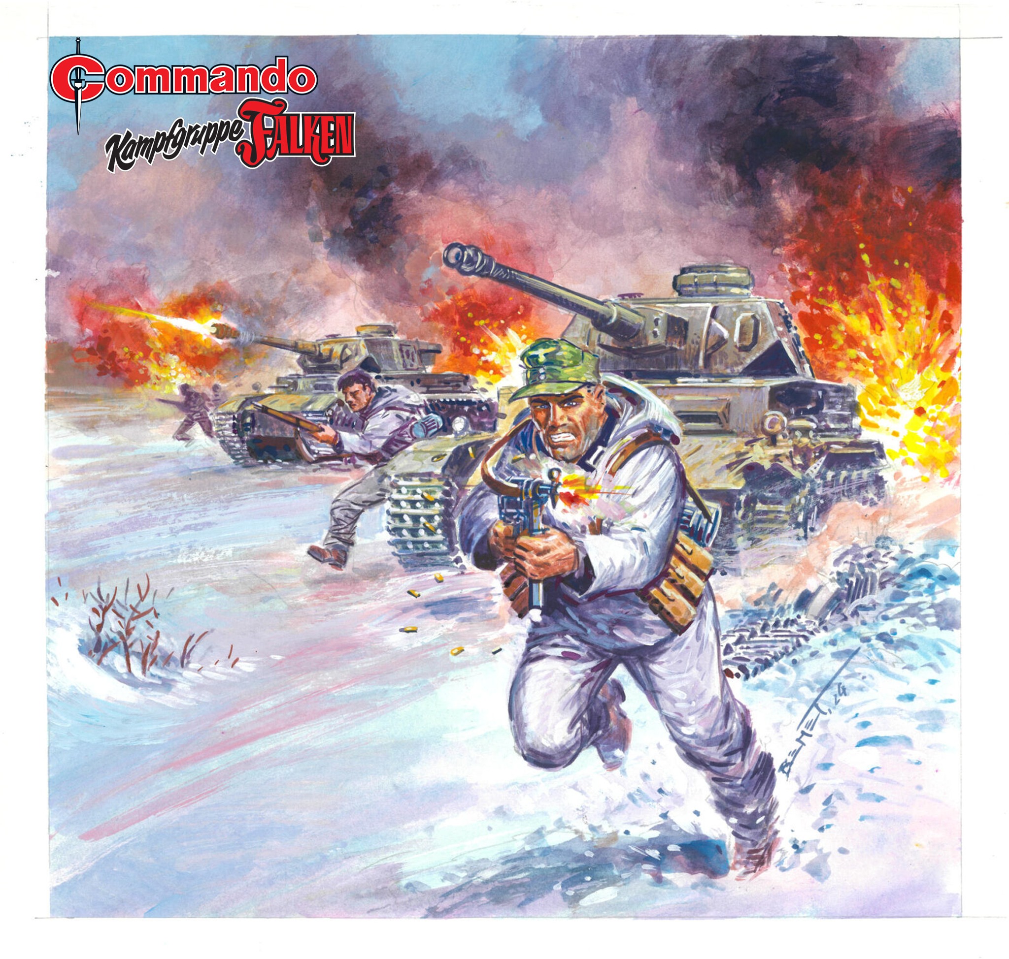 Commando announces return of Kampftgruppe Falken – ComicScene comic shop