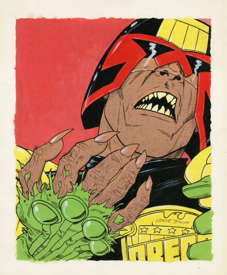 ComicScene Review : The 2000AD Art of Steve Dillon :&nbsp; Apex&nbsp;Edition