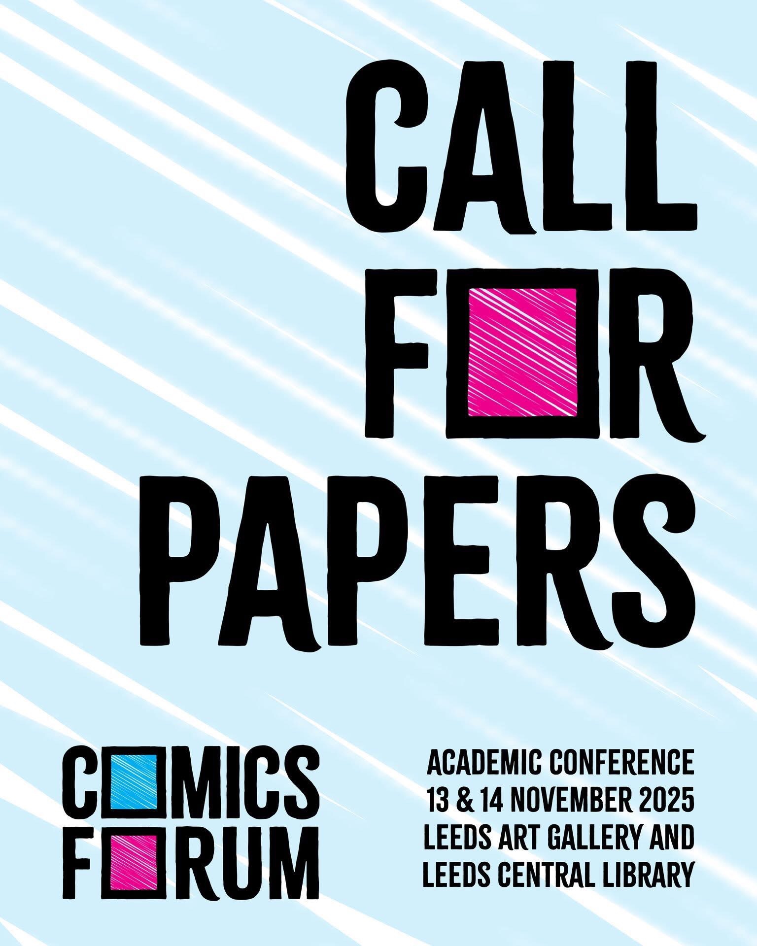 Call for Comics Forum Papers – ComicScene comic shop