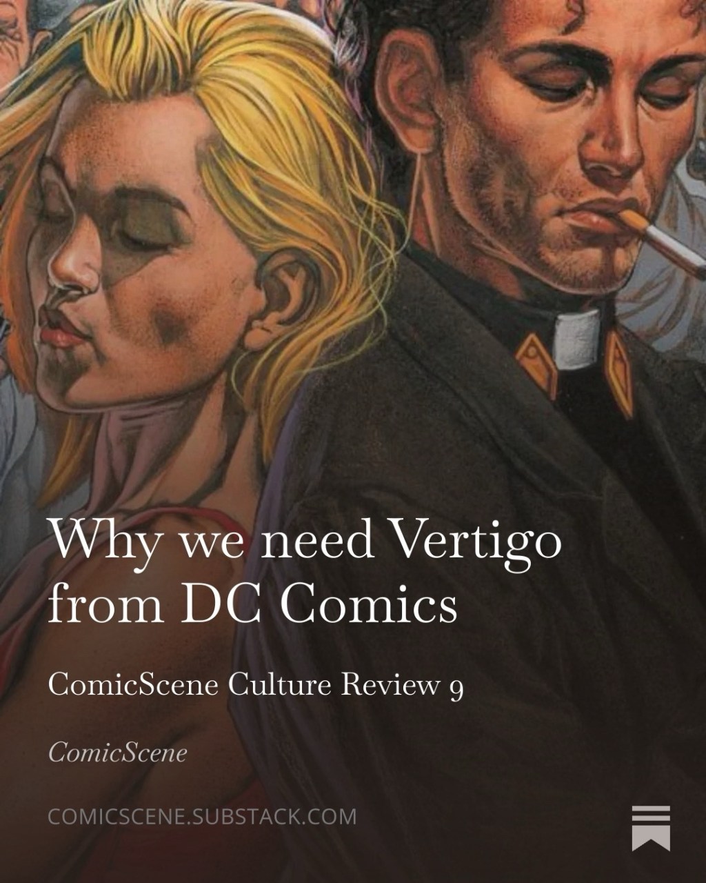 Why we need Vertigo from DC&nbsp;Comics