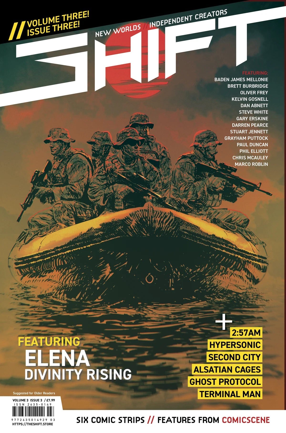 Shift Vol 3, #3 – £7.99 – ComicScene comic shop